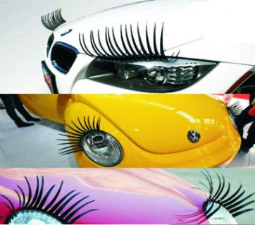 Headlight Eyelash Sticker