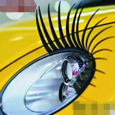 Headlight Eyelash Sticker