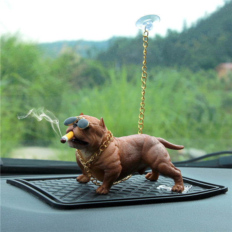 Bully Dog Car Decoration side