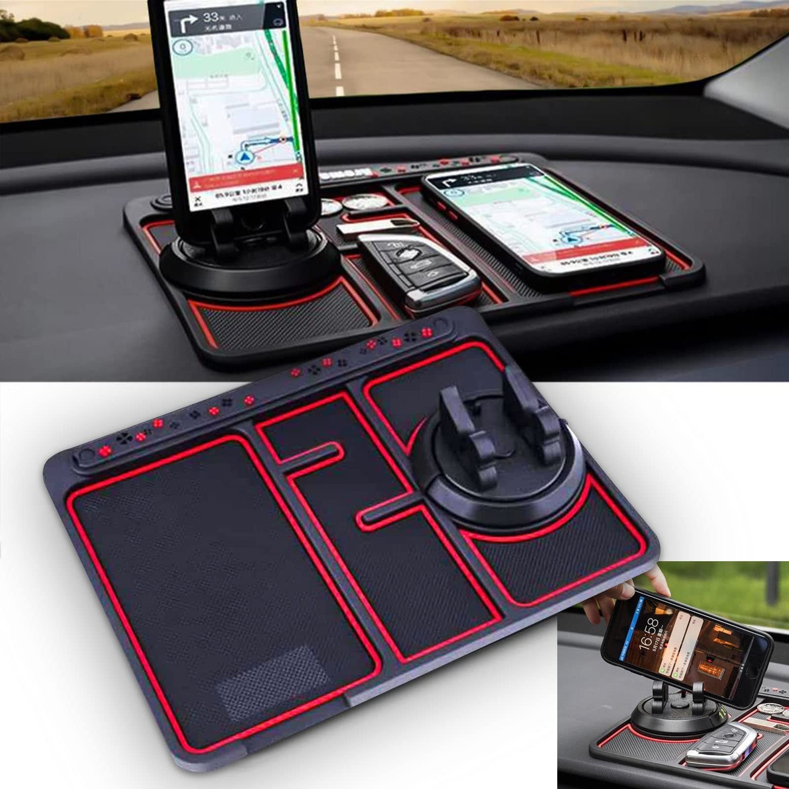 Non-Slip Car Phone Pad 1