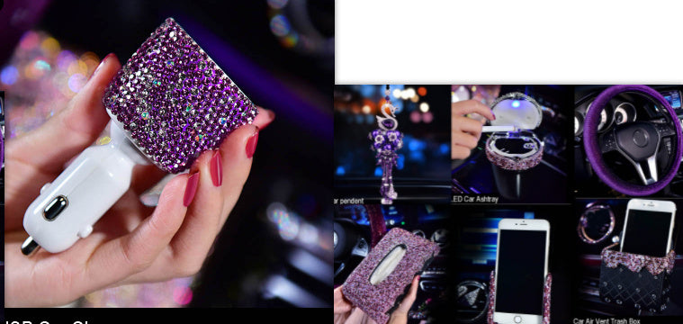 Full Diamond Steering Wheel 6